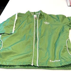 Sunice women’s golf jacket size Xl, weather technology, grass green short sleeve